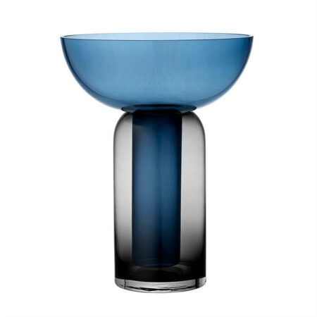 AYTM TORUS Vase Ø15 Black/Navy