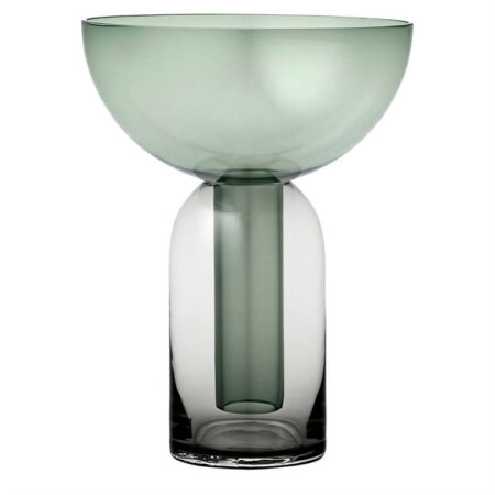 AYTM TORUS Vase Ø25 Black/Forrest