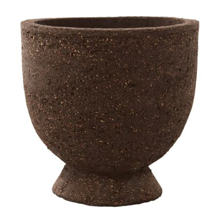 AYTM Terra krukke/vase Ø15 cm Java brown