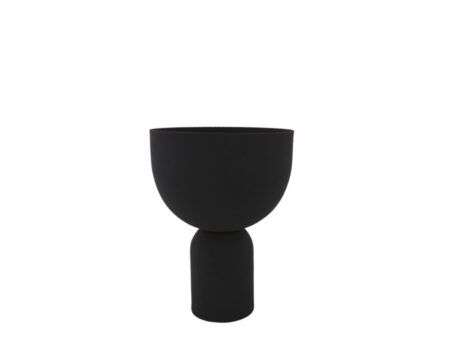 AYTM - Torus Flowerpot - Vase - Black - Large - Ø22xH30,6 CM