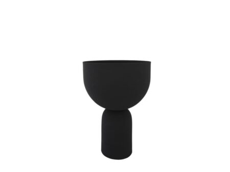 AYTM - Torus Flowerpot - Vase - Black - Small - Ø17xH23 CM