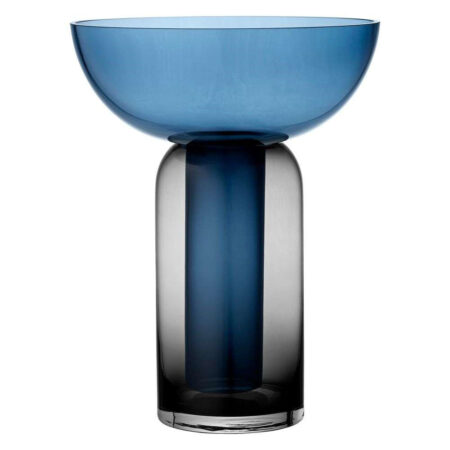 AYTM - Torus Vase Ø25 Black/Navy