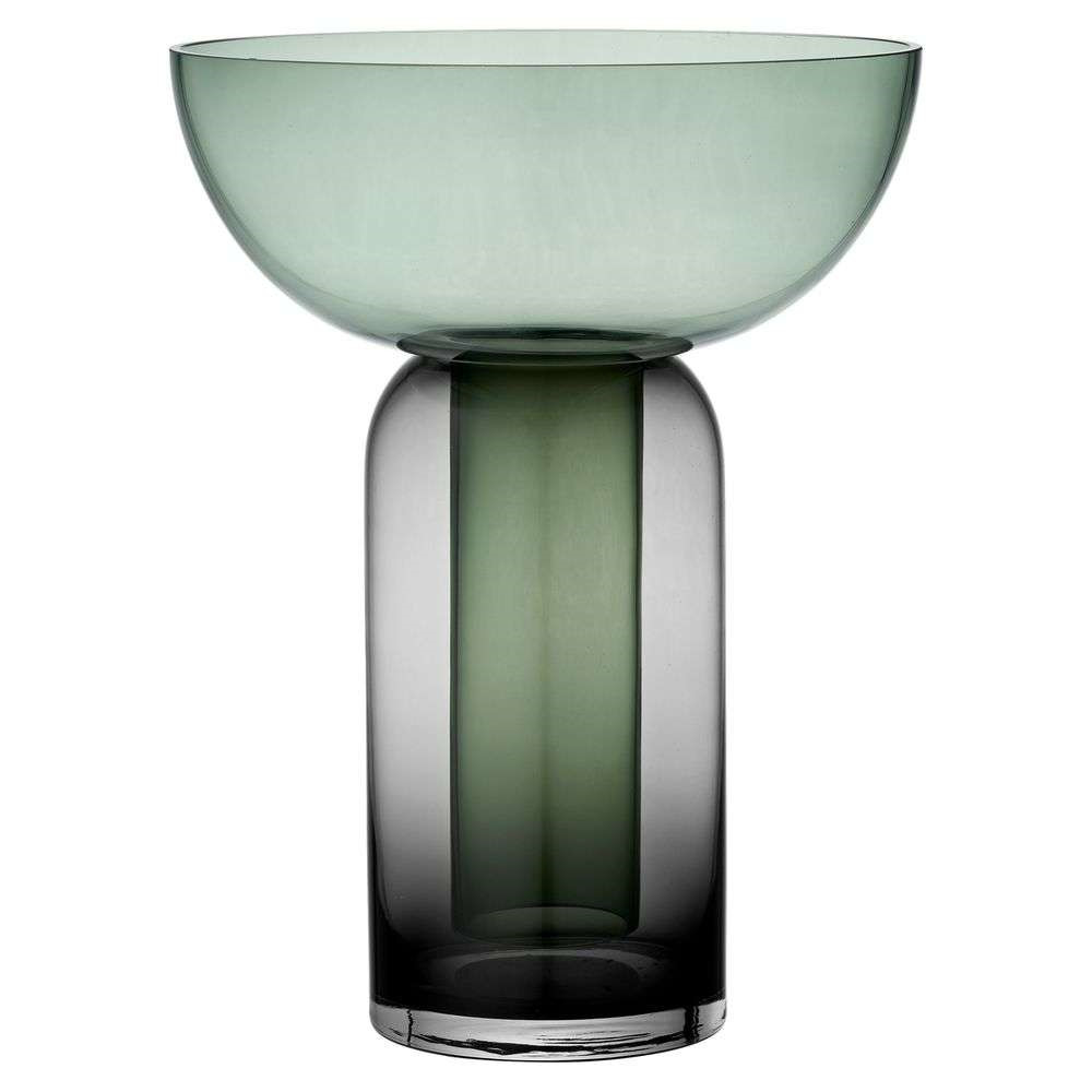 AYTM - Torus Vase Ø25 Sort/Forest AYTM - Torus Vase Ø25 Sort/Forest