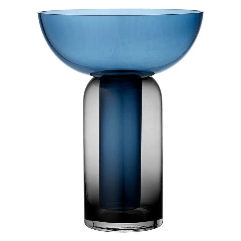AYTM - Torus Vase Ø25 Sort/Navy AYTM - Torus Vase Ø25 Sort/Navy