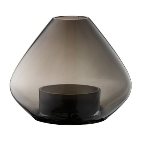 AYTM Uno lanterne/vase 21 cm Sort