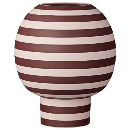 AYTM Varia Vase Ø: 18 cm - Rose/Bordeaux