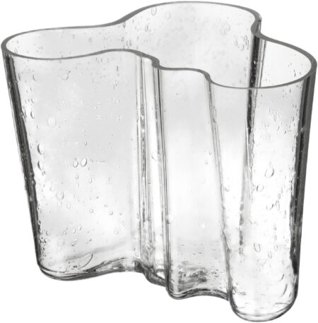 Aalto Vase 160mm Bobleglas Klar