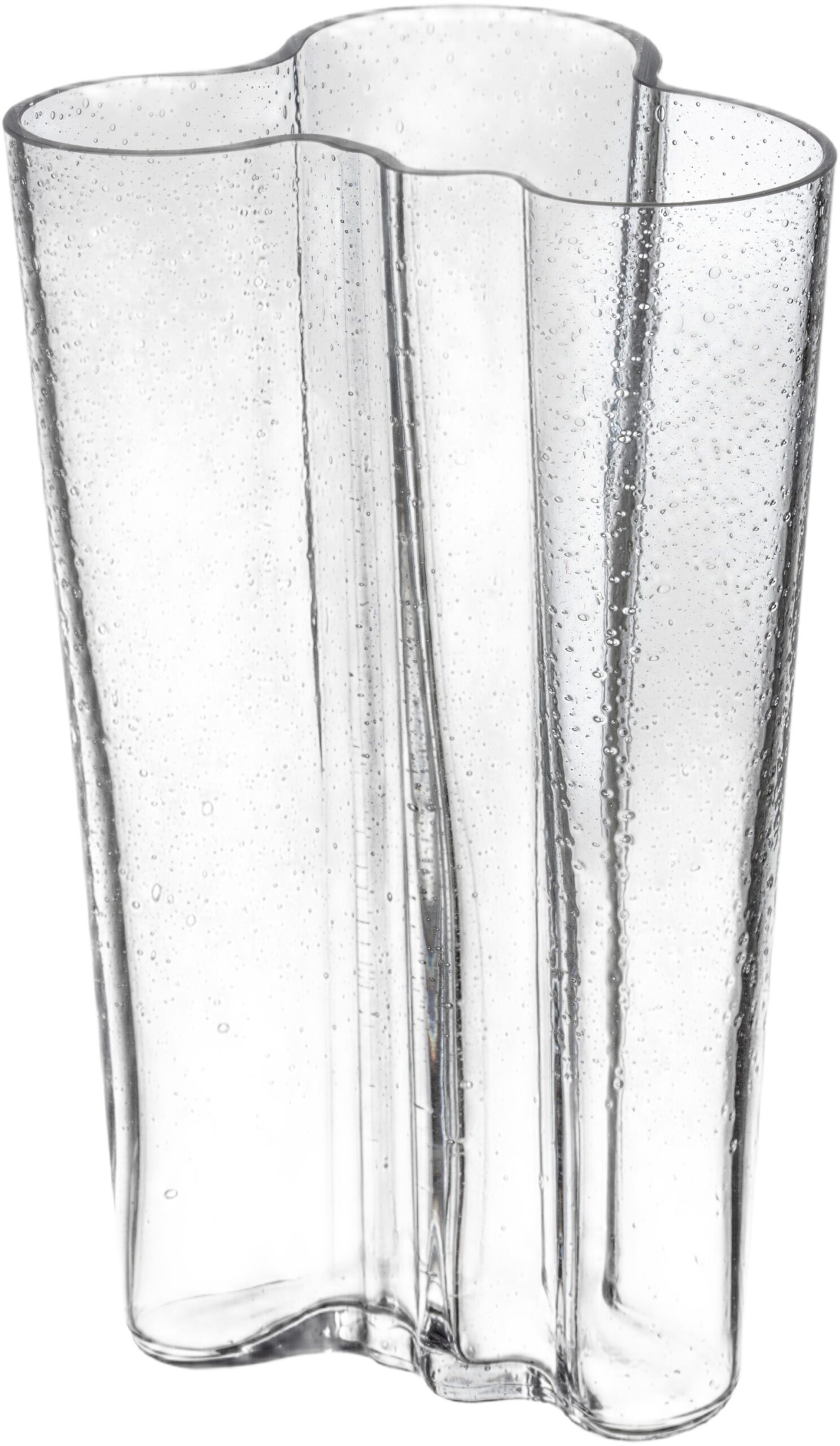 Aalto Vase 201mm Bobleglas Klar Aalto Vase 201mm Bobleglas Klar