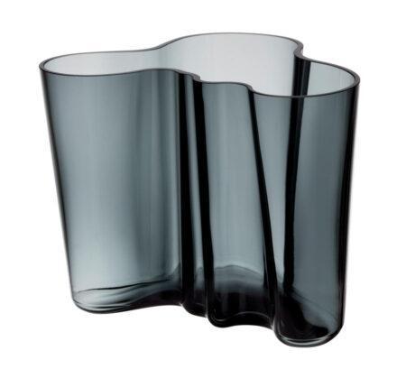 Aalto vase, grå - H16 cm