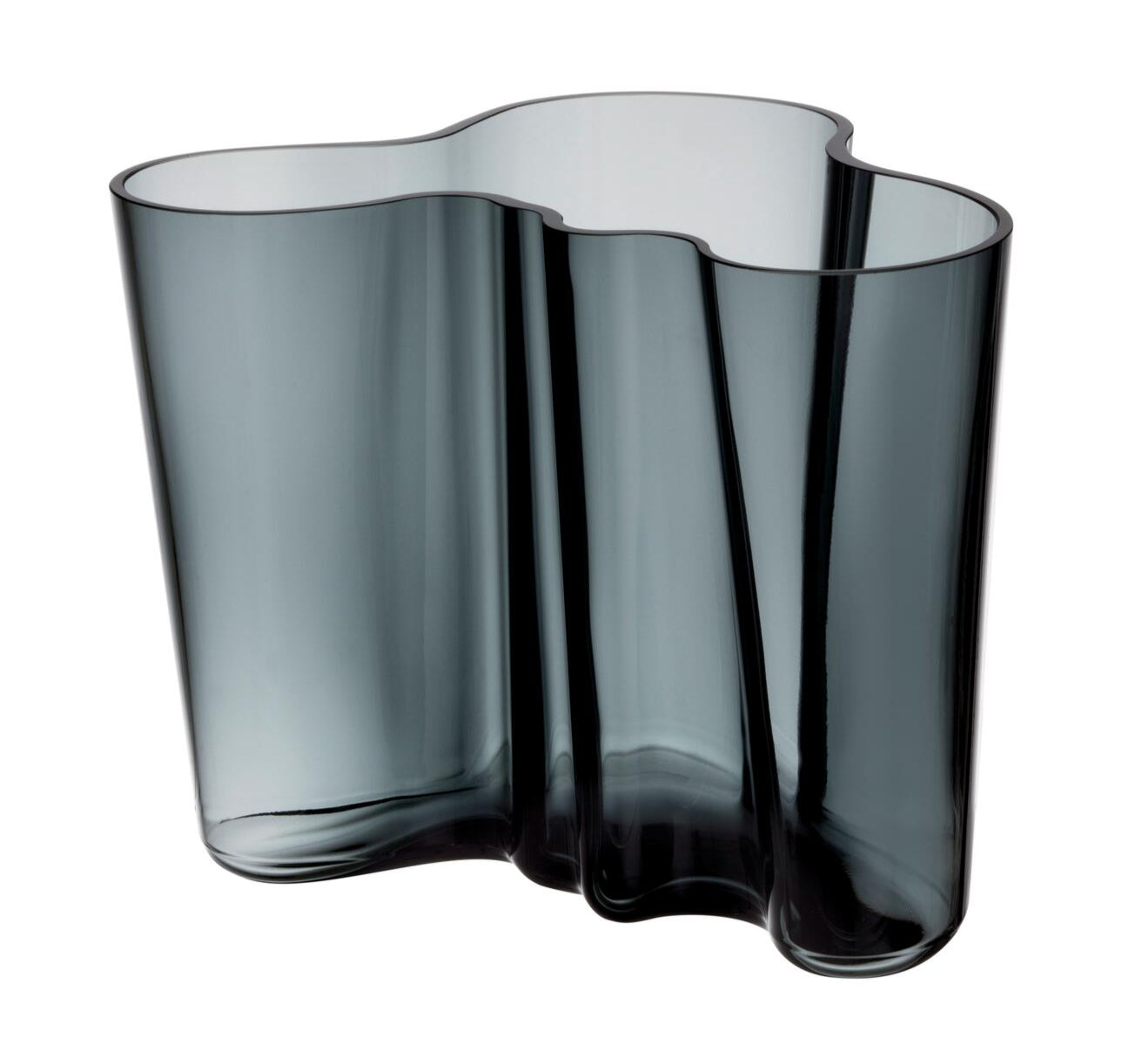 Aalto vase, grå - H16 cm Aalto vase, grå - H16 cm