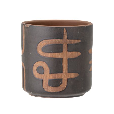 Abas Deko Urtepotte, Brun, Terrakotta - Brown