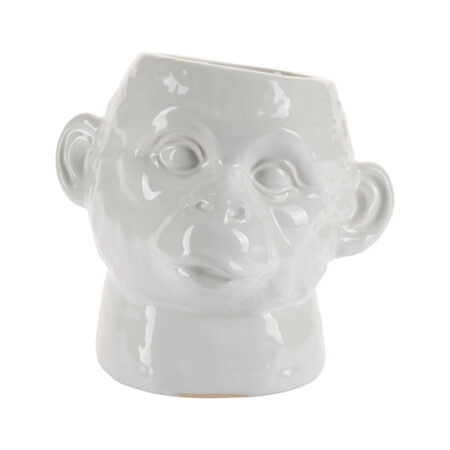 Abe urtepotteskjuler, hvid - D20 cm