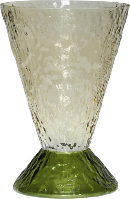Abyss Vase Mørkegrøn/brun