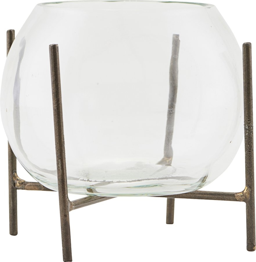 Ada, Vase, glas, H8x11 cm Ada, Vase, glas, H8x11 cm