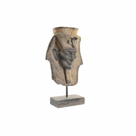 Ældet Urtepotte Egyptisk Mand i Magnesium og Metal 67 cm