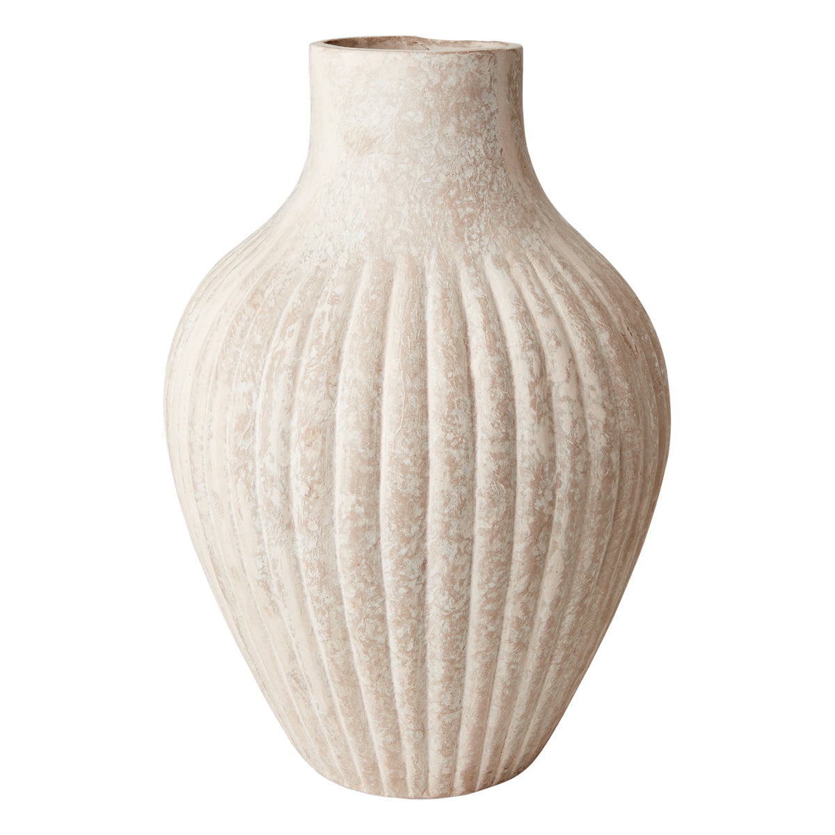 Affari of Sweden Athena vase - 37 - beige papmache Affari of Sweden Athena vase - 37 - beige papmache