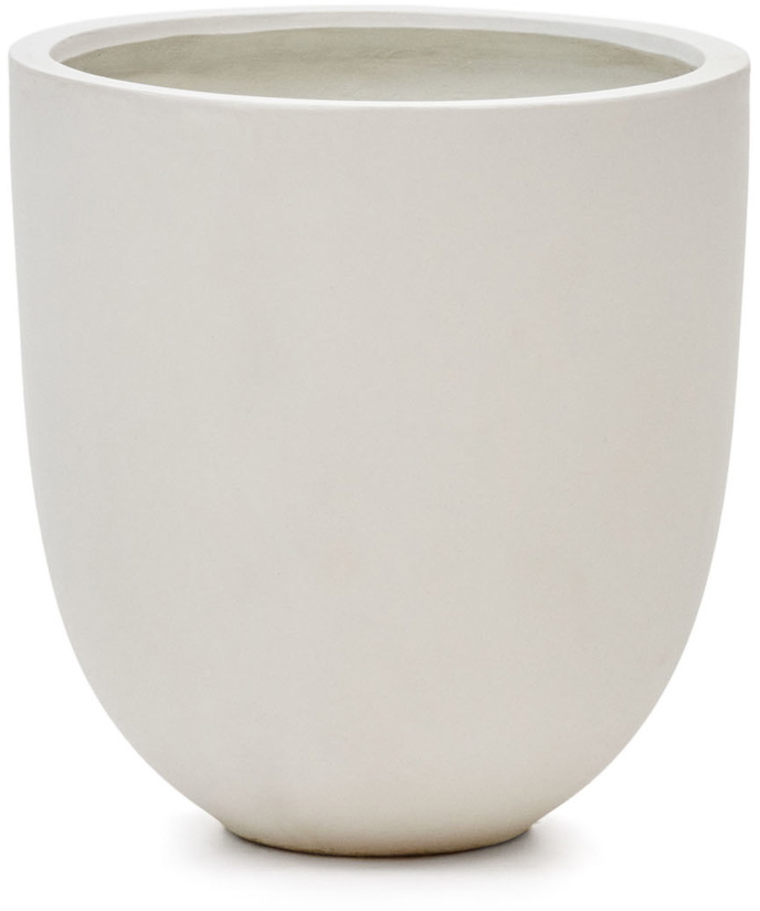 Aiguablava, Plantepotte - cement, hvid (Ø 56 cm) Aiguablava, Plantepotte - cement, hvid (Ø 56 cm)