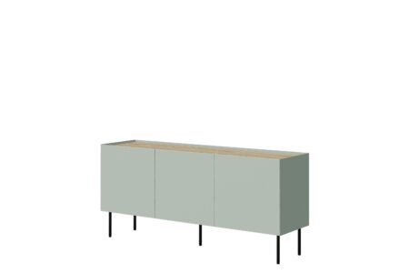 Akie Kommode 150 cm - Grøn