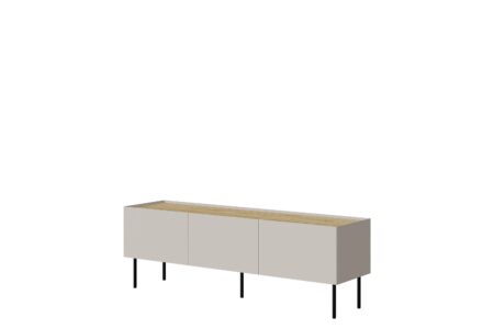 Akie TV-bænk 150 cm - Beige