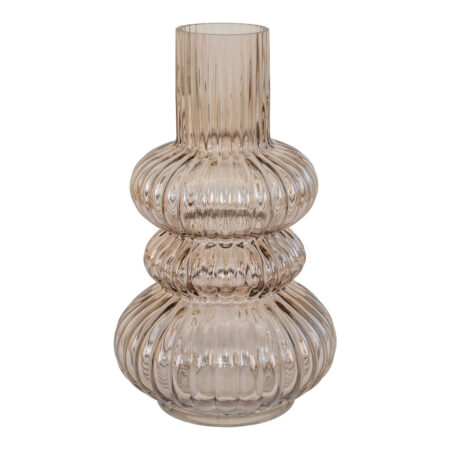 Albufeira vase mundblæst glas smoked