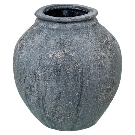 Alexandra House Living vase - grå keramik 19 × 19 cm