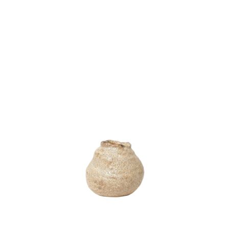 Alma Vase, H10 cm - Sand