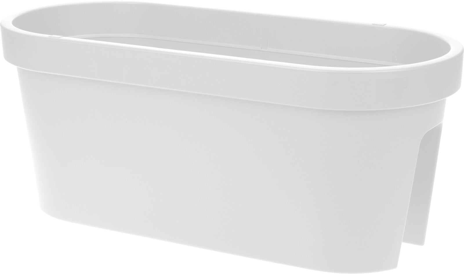 Altankasse, Bridge 60x28x25cm, hvid plast Altankasse, Bridge 60x28x25cm, hvid plast