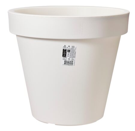 Altankasse, Bridge, hvid plast, Ø28 cm