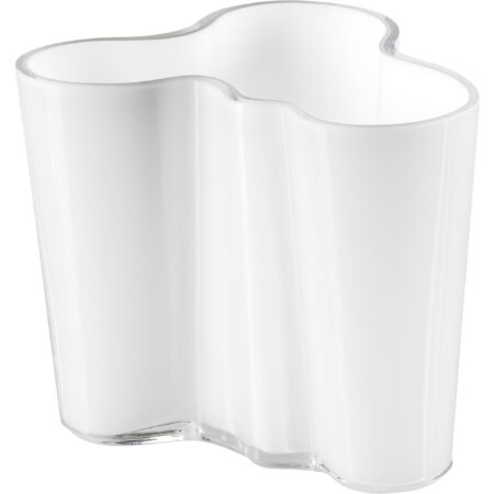 Alvar Aalto Collection vase, 9,5 cm., hvid