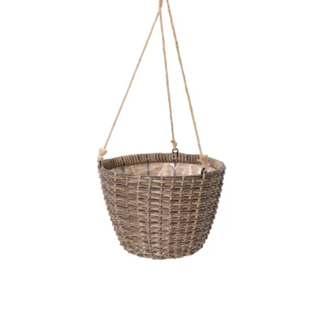 Ampel Ø27xH19 cm naturfarvet polyrattan