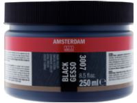 Amsterdam Sort gips 3007 krukke 250 ml