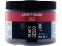 Amsterdam Sort gips 3007 krukke 500 ml