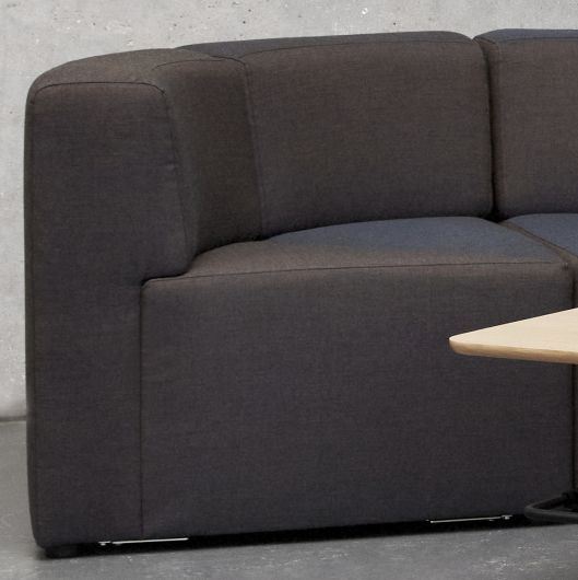 Andersen Furniture A2 Modular Rundt Hjørnemodul 90x90 cm - Kvadrat Canvas 2 / 764 Andersen Furniture A2 Modular Rundt Hjørnemodul 90x90 cm - Kvadrat Canvas 2 / 764