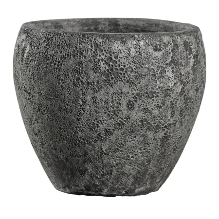 Anhof havekrukke Ø46xH41 cm i antik sort glaseret keramik