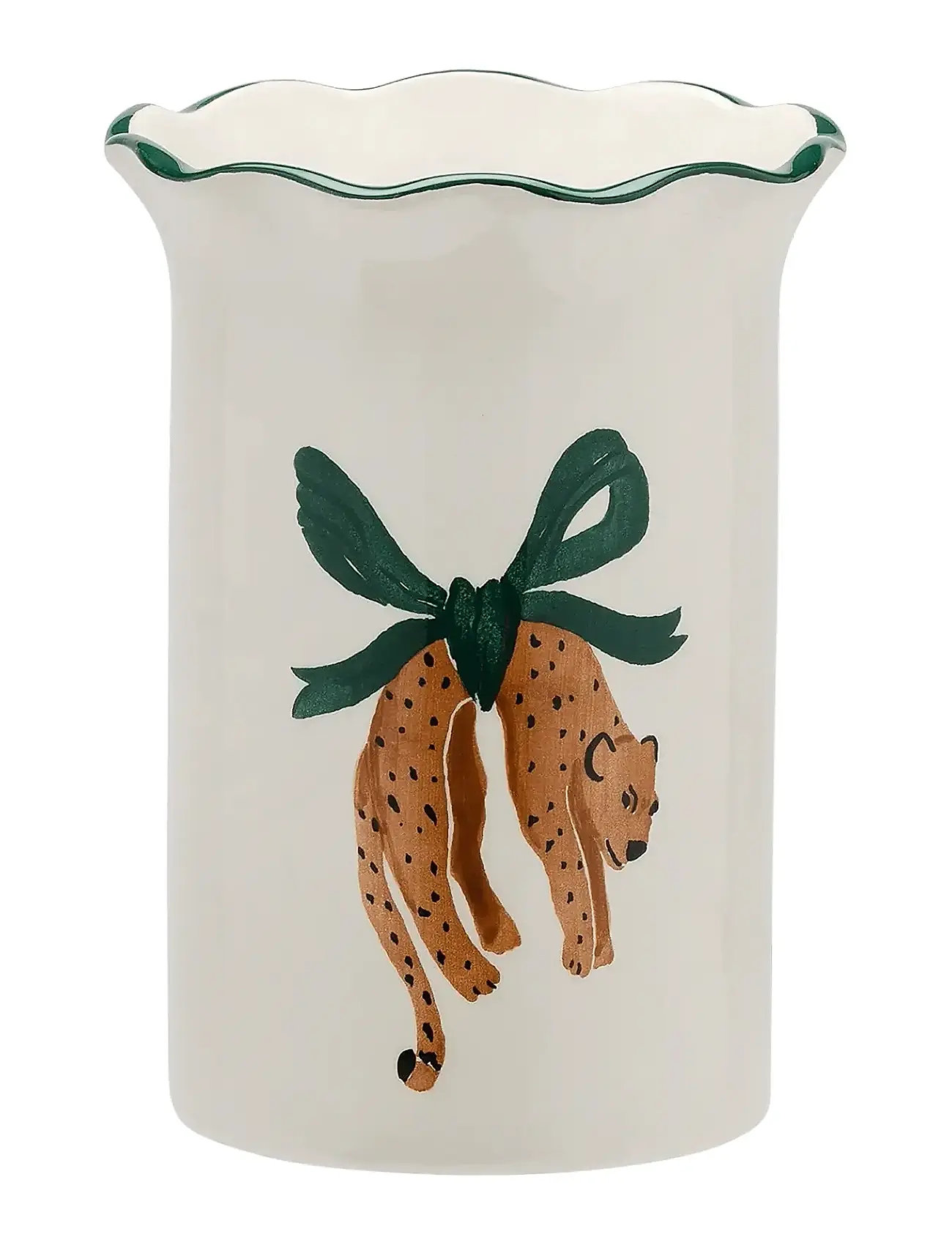 Anna + Nina | Hanging Leopard Vase | Ø 14 CM Anna + Nina | Hanging Leopard Vase | Ø 14 CM