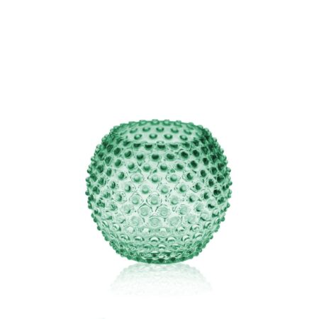 Anna Von Lipa Hobnail Globe vase 18 cm Beryl