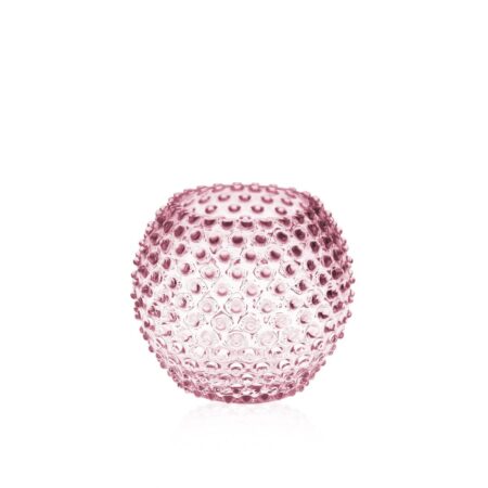 Anna Von Lipa Hobnail Globe vase 18 cm Lyserød