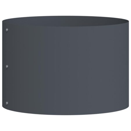 Antracit Metal Potte Antracit Metal Medium Dekorative Indlæg
