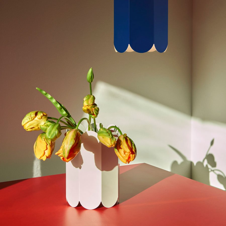 Arcs Vase hvid Arcs Vase hvid