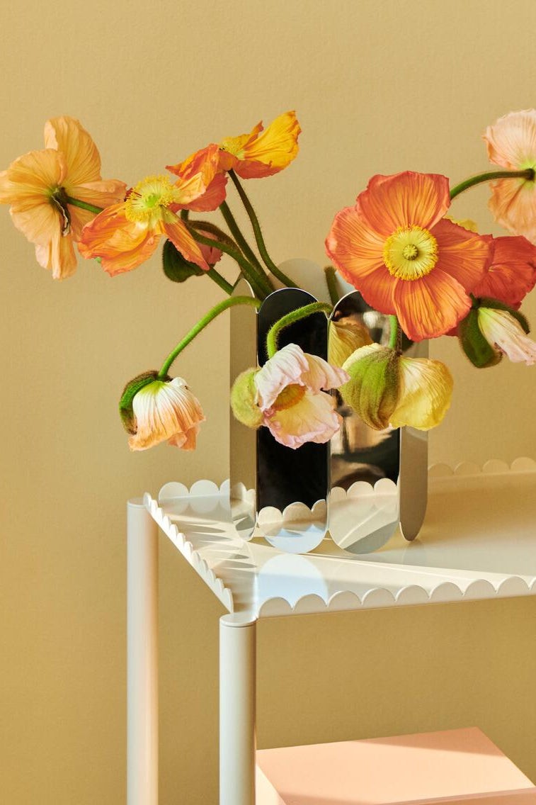 Arcs vase, Mirror - H25 cm Arcs vase, Mirror - H25 cm