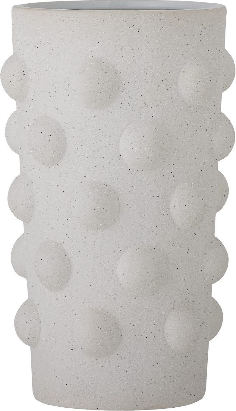 Artan, Vase, hvid, stentøj Artan, Vase, hvid, stentøj