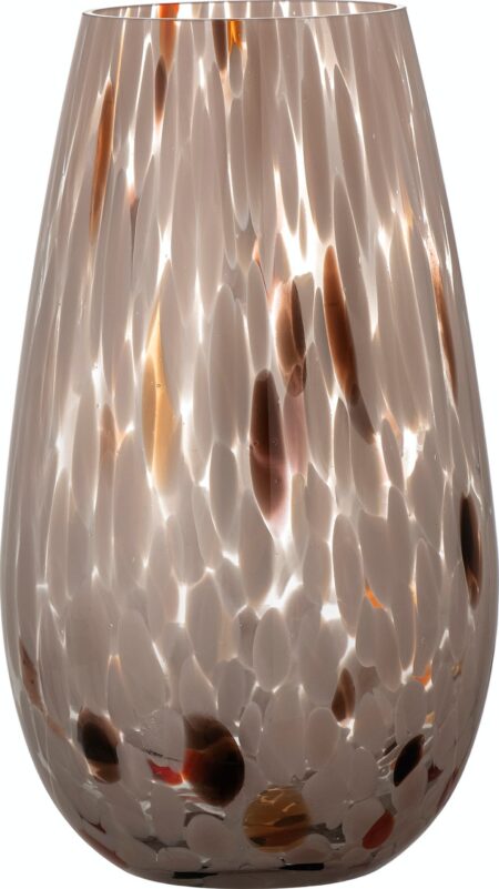 Artem, Vase, Glas by Bloomingville (D: 14,5 cm. x H: 25 cm., Brun)