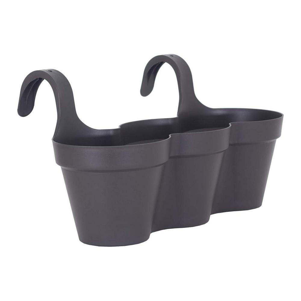 Artevasi urtepotte - antracit mørkegrå, plastik, 30,5 × 54 × 28 cm Artevasi urtepotte - antracit mørkegrå, plastik, 30,5 × 54 × 28 cm