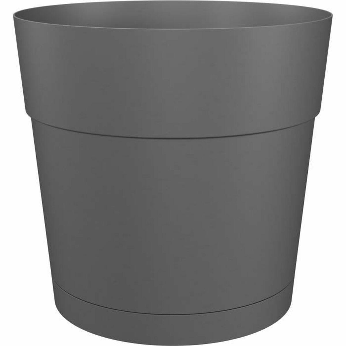 Artevasi urtepotte - antracit plast, cirkulær Ø 40 cm Artevasi urtepotte - antracit plast, cirkulær Ø 40 cm