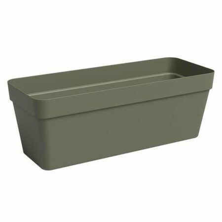 Artevasi urtepotte - grøn rektangulær 57,9 × 24,3 × 22 cm