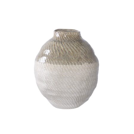 Astley Vase - hvid/grøn