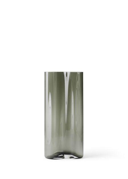Audo Copenhagen Aer Vase H: 49 cm - Smoke Glass