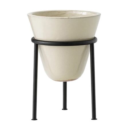 Audo Copenhagen Daiza krukke med Ø25x35 cm Ivory