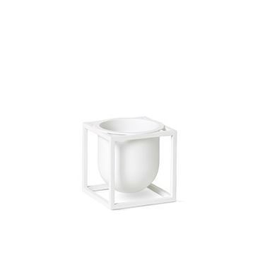 Audo Copenhagen Kubus Flowerpot 10 10x10 cm - Hvid