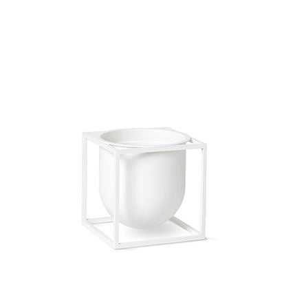 Audo Copenhagen Kubus Flowerpot 14 14x14 cm - Hvid